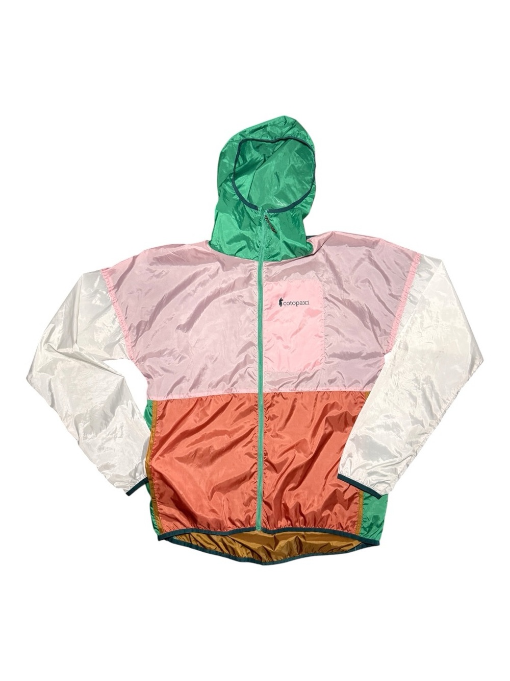 Cotopaxi Windbreaker Colorblock Hooded Jacket Women’s L